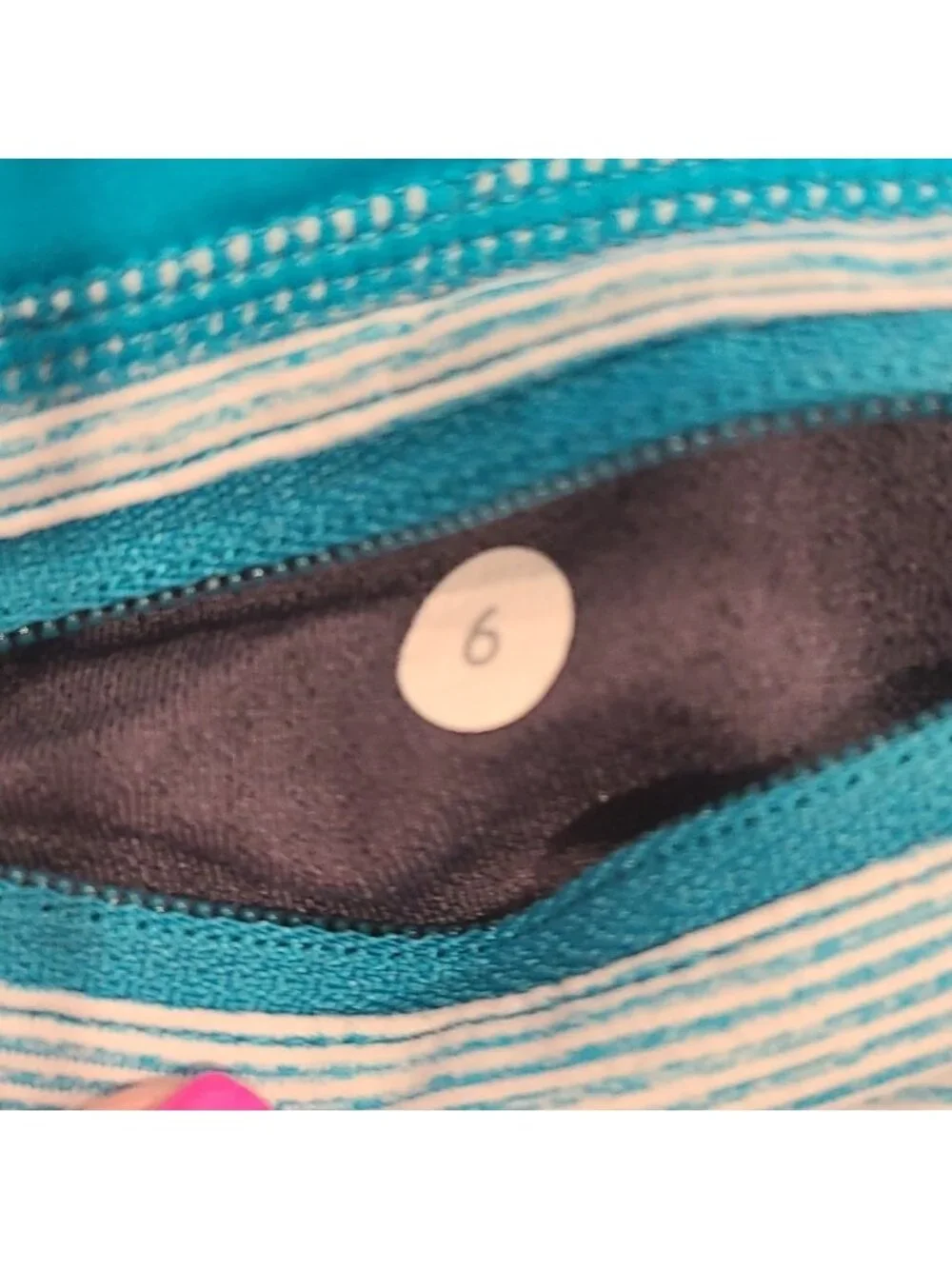 Lululemon Turbo Run Short Coal / Surge Wee Stripe / Surge